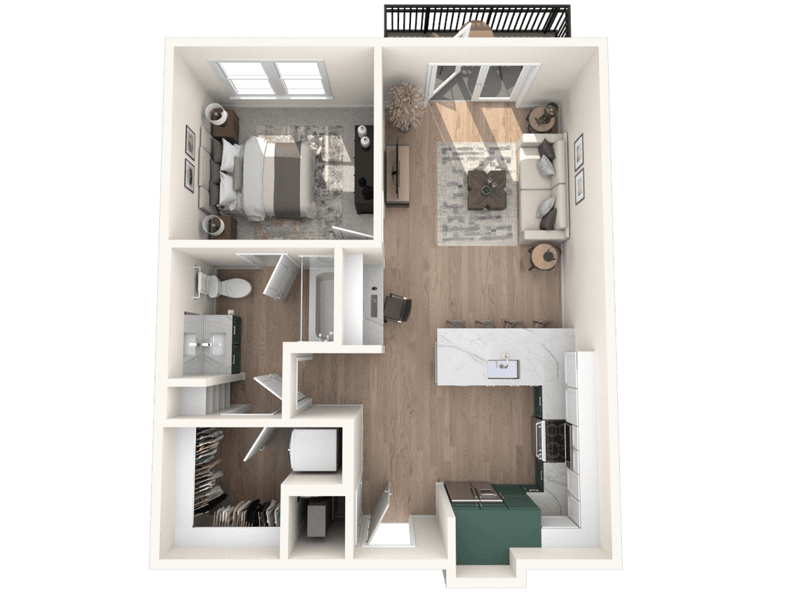 TH-C floor plan
