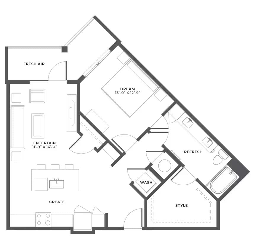 A4 floor plan