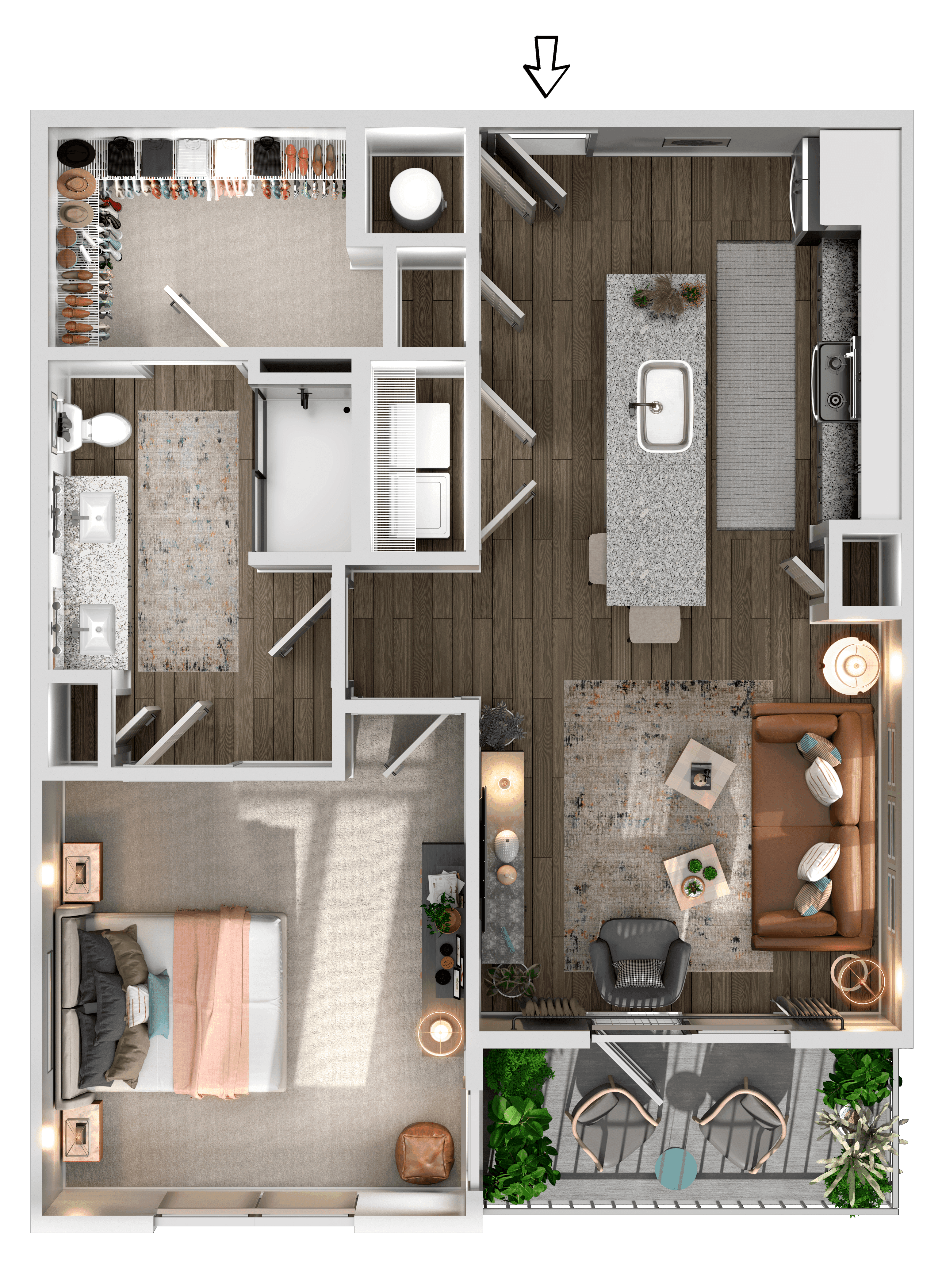 C1 floor plan