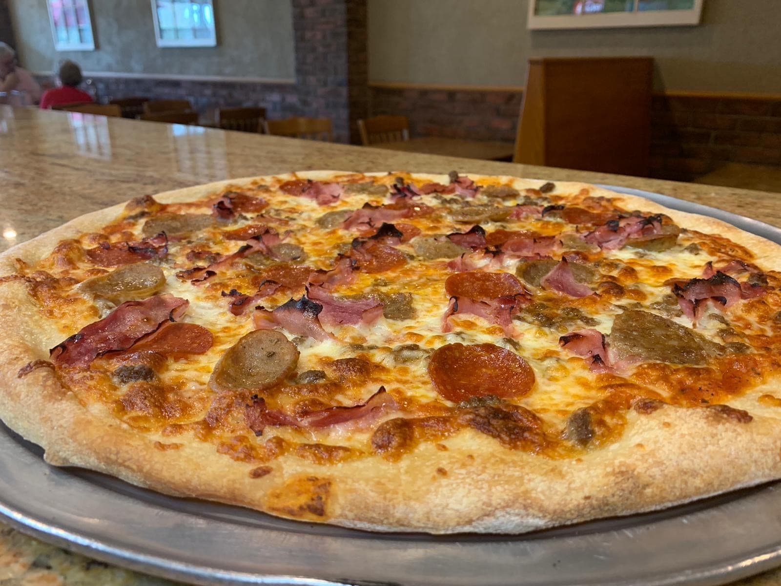 The Molto Meat — pepperoni, sausage, ham, and meatball