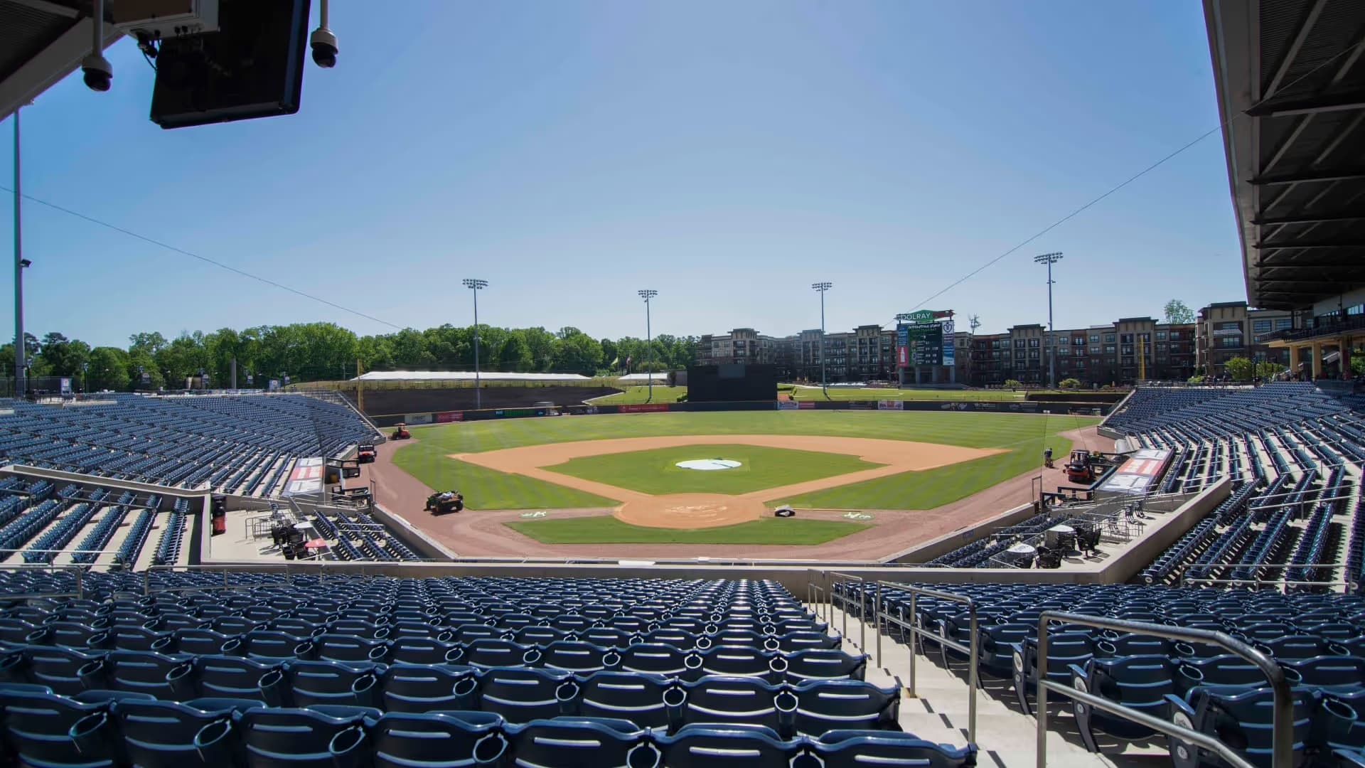 A Gwinnett Stripers Game at Coolray Field